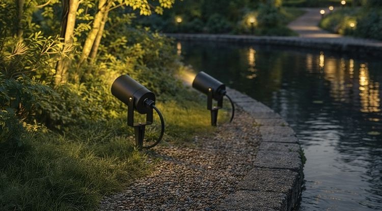 KALOA Gartenstrahler mit Erdspieß IP44 inkl. LumiFLEX LED GU10 3W