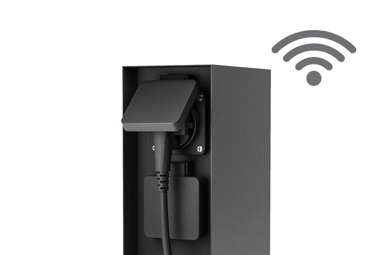 ZAVO Smarte WLAN Gartensteckdose mit 2 Steckdosen IP44